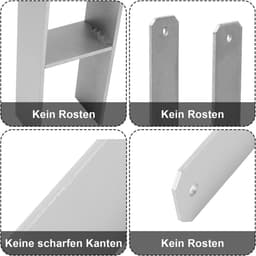 H-paalanker - Paaldrager Grondanker - Houtbouw Projecten - Stabiele Constructie - 600 mm Lengte - Metaal — thumbnail 4