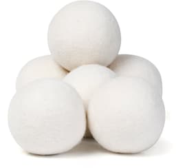 Drogerballen - Wasbollen - Wasdroger ballen - Energiebesparend - Herbruikbare Wollen drogerballen - Dryerballs - Wasballen - 6 stuks — thumbnail 4