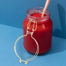 Mikinona 8 stuks draadklemmen voor glazen weckpotten - 93 mm brede opening glazen Mason-potten met draadsluiting - Gouden afsluitclip voor keukenbewaarpotten — thumbnail 2