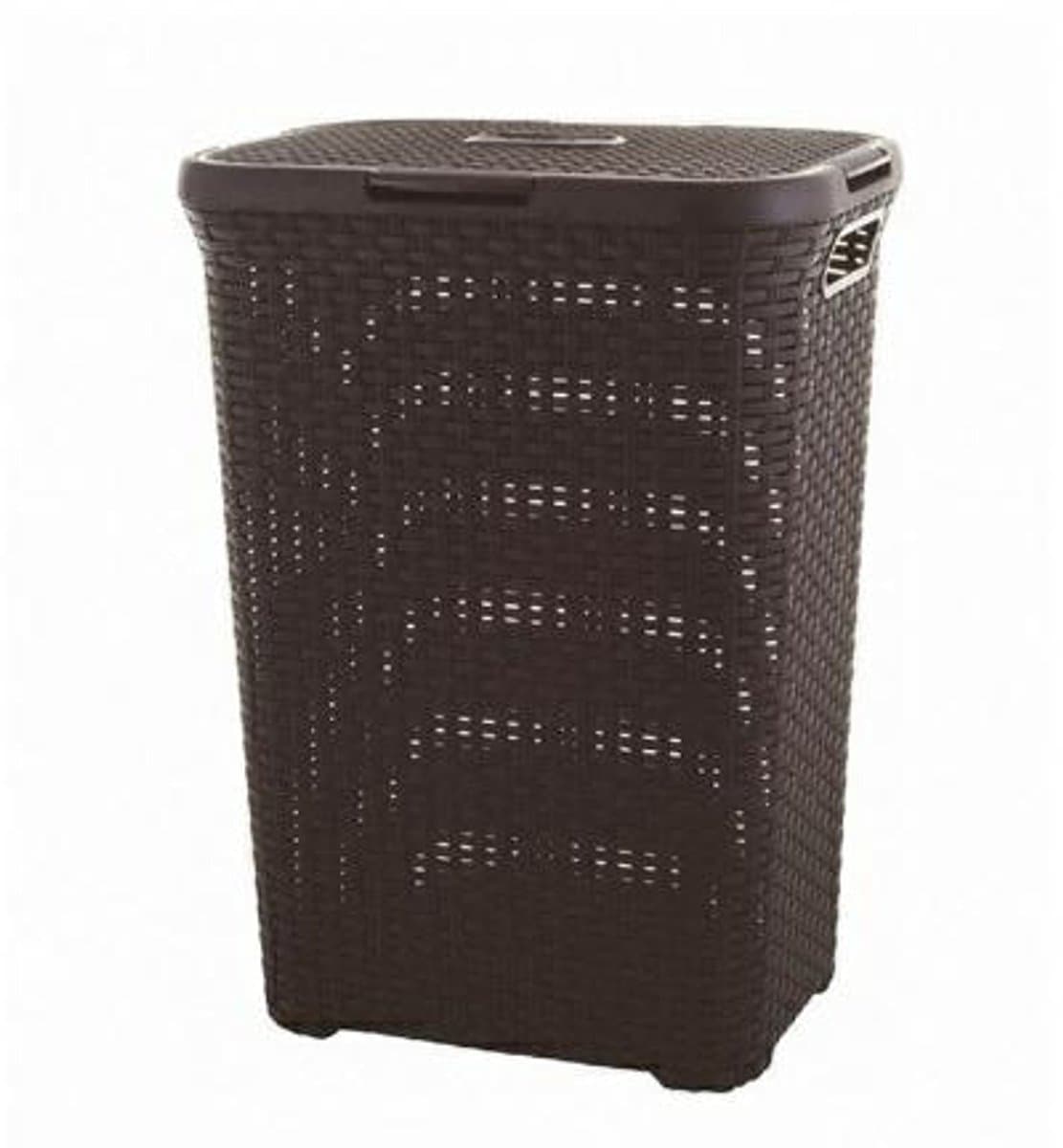 Curver Style Wasmand met deksel - 60L - Bruin — afbeelding 1