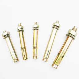 Uitbreidingsanker Bouten - Beton Ankers Schroef - Zware Bevestigingen - Verankering in Steen - M8 x 70mm - Verchroomd — thumbnail 1