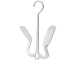 Slipperdroogrek Met Dubbele Haken - Afmeting 32x18x10.5 Cm - Stevig En Veilig Schoenendroger Voor Balkon - Thuis - Kamperen - Reizen - Hotel - Patio En Appartement - Meerdere Scenario's