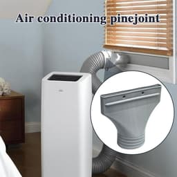 Afvoerslang Airco - Slang Adapter - Mobiele Airco - Plat Ontwerp - 100 mm Diameter - Wit — thumbnail 3