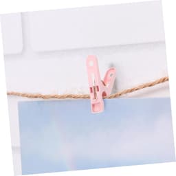Wasknijpers Kledingclips - Handdoek Clips - Kleding Drogen - Antislip Grip - 30 Stuks - Roze — thumbnail 2