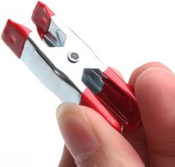 Metalen Veerklemmen - Grip Clips - Houtbewerking Ambachten - Sterke Stalen Constructie - 10 Stuks Assortiment - Zilver — thumbnail 4