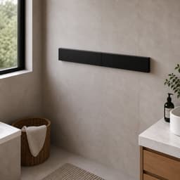 Vonia Wanddroogrek Inklapbaar 80 cm - Wasrek Hangend - 4m drooglengte - Droogrek Hangend - Zwart — thumbnail 3