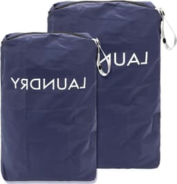Grote Waterdichte Reiswaszakken met Handvat, Herbruikbare Organizer voor Vuile Kleding, Ideaal voor Zwemmen, Yoga en Vakanties — thumbnail 1
