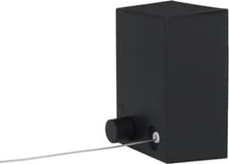 Uittrekbare Waslijn - Roldrooglijn Binnen - Ruimte Besparen - Automatische Lock - 43 Meter Lang - Zwart — thumbnail 3