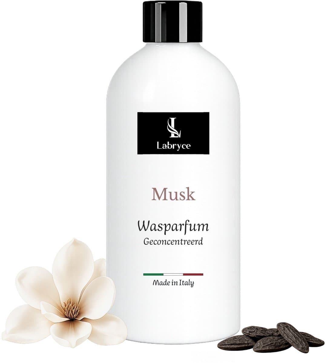 Wasparfum Labryce - Musk 500 ml - Magnolia & Witte Musk — afbeelding 1