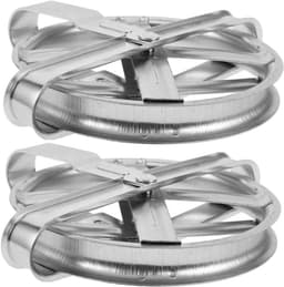 Waslijn Katrol - Kleding Ophangen - Drogen van Kleding - Soepele Bedrijfing - 2 stuks - Zilver — thumbnail 1