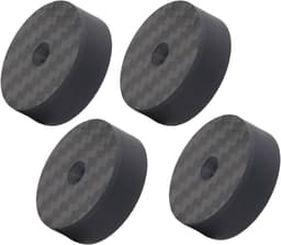 Luidspreker Isolatie Voeten - Trillingsdempers - Audio Verbetering - Koolstofvezel Materiaal - 4 Stuks - Zwart — thumbnail 1