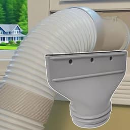 Adapter Geschikt voor de afvoerslang van de airconditioning met een diameter van 130 mm/150 mm, Geschikt voor ramen van de airconditioning in mobiele telefoons/auto's — thumbnail 2