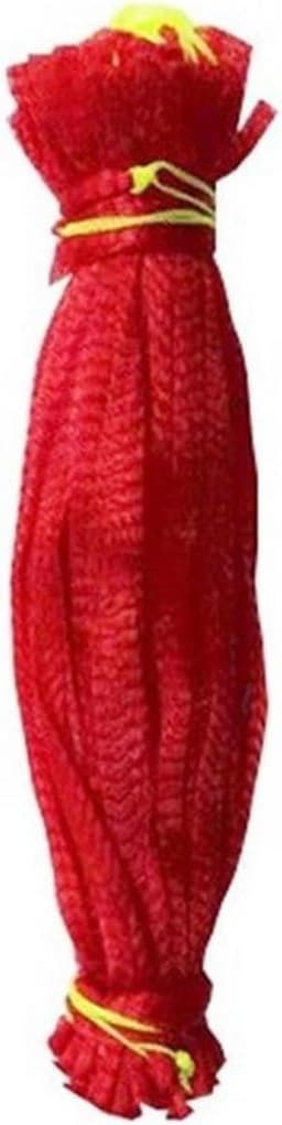Fruit Netten - Groente Netten - Fruit Opslag - Herbruikbaar Nylon - 50 cm - Rood — thumbnail 1