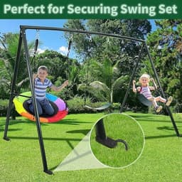 8 stuks grondankers, trampoline U, grondankers, 30 cm lang, 6 cm breed, trampolines, grondanker, grondankers, grondanker, haringen, stevige grondpennen, trampolinebevestiging bodem (8 stuks) — thumbnail 3