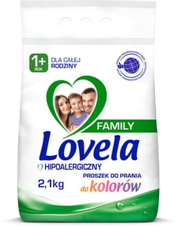 Lovela Family - Wasmiddel voor Kleuren - Hipoallergeen - 2,1kg — thumbnail 2