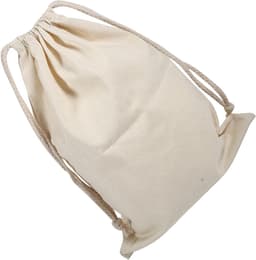Katoenen Trekkoord Tas met Opbergruimte, Ideaal voor Reizen en Thuisgebruik, 22x28cm, Waszak voor Onderweg en Organisatie — thumbnail 5