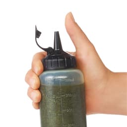 Professionele knijpfles - Ideaal voor desserts, sauzen, enz. - 350 ml — thumbnail 2