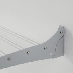 2x Foxydry Fold 82 cm wasdroogrek wandmontage clicksysteem - 82 x 50 x 10 cm — thumbnail 2
