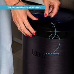 Lodgy® - Centrifuge - Droogzwierder - Centrifuge voor Wasgoed - Mini Wasdroger - Zwart — thumbnail 4