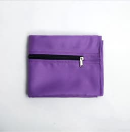 Waszakken voor huisdieren - Waszakken van twill polyester - Grote waszakken met rits - Voorkomt dat waszakken verstopt raken door dierenhaar - Waszakken voor huisdierendekens - Geweldig voor honden en katten (60x70cm) - Paars-S — thumbnail 3