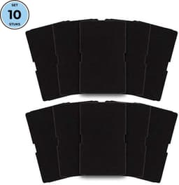 Bramokava 10x Filter geschikt voor Beko Blomberg Droger 2964840100 - 235 x 150 mm - Spons Foam Schuimfilter — thumbnail 1