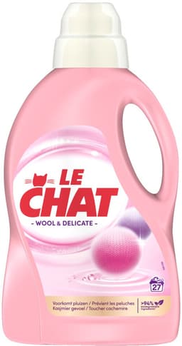 Le Chat Vloeibaar Wasmiddel Wol & Delicate Was 27 wasbeurten - 1,35 liter — thumbnail 2