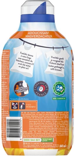 Lenor Wasverzachter Fresh Air Zonnestralen 60 Wasbeurten - 840 ml — thumbnail 5