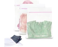 Waszakken voor de Wasmachine - Set van 3, Ideaal voor Kleding, Reizen en Bescherming van Wol en Katoen (40 x 50 cm)