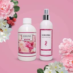 Horomia Geschenkset Petali di Peonia - Wasparfum en textielspray - Geur bij de Was - Wasgeurtje - Parfum voor de Was - Parfum bij de Was - Geurbooster — thumbnail 2