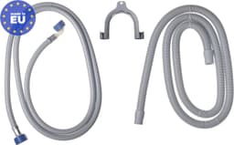 AMIG Wasmachine Slangenset 2m - Aan- en Afvoerslang + Bocht Compleet — thumbnail 1