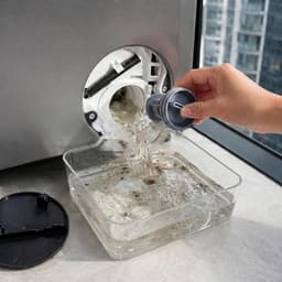 Lage opvangbak - lekbak - Lekbak wasmachine - Universeel - Wateropvang -- Opvangbak tegen lekkage - Opstaande Rand - Afvoerbak - Lekbak Koelkast Vaatwasser Diepvriezer - voor appartementen, garages en huurwoningen - Transparant — thumbnail 4