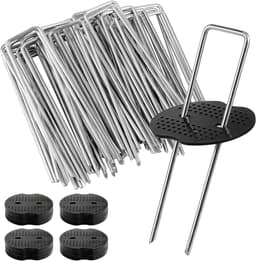 Grondankers 150 x 40 mm - Gegalvaniseerd - Roestvrij en duurzaam - Perfect voor tuin en camping - ShopVlot — thumbnail 1