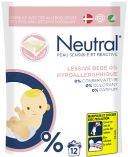 Neutral Baby Wascapsules - 5 x 12 Pods - Hypoallergeen — thumbnail 2