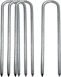 Duurzame grondankers voor tenten, trampolines en swings - 4 stuks van 30 cm, gegalvaniseerd en weerbestendig — thumbnail 4