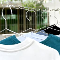 3M/4M/5M RVS Waslijn, Diameter 3mm Heavy Duty Waslijn voor Binnen en Outdoor met 2 STKS Haak, Draagbare Waslijnen Roestbestendig en Weerbestendig — thumbnail 2