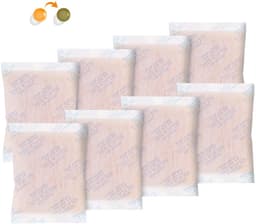 Gel Regenerable Desiccant,50 g x 8 stuks Silica Beads Orange,Silica Gel Beads,Silica Gel Dehumidifier,voor kledingkast Auto-ontvochtiger — thumbnail 4