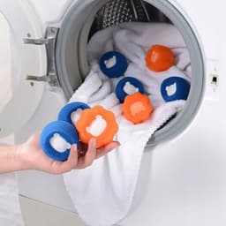 2x Wasmachines Reinigingsballen - Verwijdert Huisdierhaar en Pluisjes — thumbnail 5