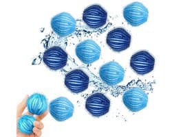 12x Witte Wasballen - Anti-klont & Pluisverwijderaar