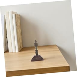 1set Elegant Tibetaanse Vajra Ritueel Met Stand Heilig Artefact Voor Tempeldecoratie Religieuze Versiering Voor Thuis Kantoor Decoratie — thumbnail 4