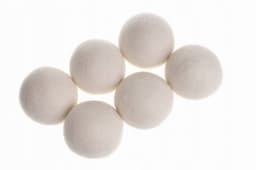 Wolllballen voor Droger - 6 Stuks - 7cm - Natuurlijk & Zacht — thumbnail 3