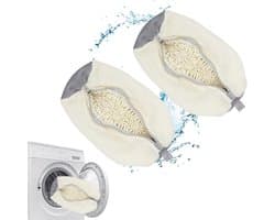DailySupplies® Herbruikbare Waszak voor Schoenen - Wasnet voor Wasmachine - Sneakers Wassen-2 stuks