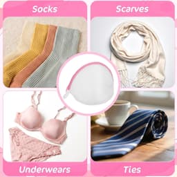2 stuks wasnet voor bh's, ideaal voor de wasmachine, beschermt lingerie en delicate kleding — thumbnail 4