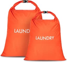 Waszakken voor op reis, Roll-Top Natte Dry Bag voor geurbestrijding en het scheiden van vuile kleding, opvouwbare ruimtebesparende organizer voor sportschool, zwemmen en — thumbnail 1