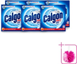 6 x Calgon – Wasmachinereiniger Poeder – 3-in-1 Power Anti-Kalk – 60 doseringen - Bulkverpakking - Wasmachine reiniger - Douchemop - Anti-kalk poeder — thumbnail 1