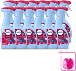 12 x Febreze – Textielspray – Robijn Jasmijn – 500 ml - Bulkverpakking - Textielverfrisser - Douchemop - Textielgeur — thumbnail 1