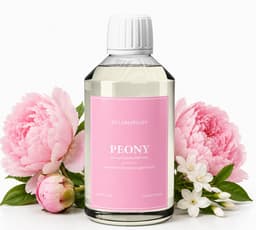 Steamstory Luxe Wasparfum Peony - Romige vanille, tonkaboon, zachte houttonen & een vleugje - 250 ml — thumbnail 1