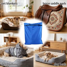 Honden- en kattenwaszak, grote waszak voor huisdieren, voorkomt haarblokkades in de wasmachine (65×70cm) — thumbnail 5