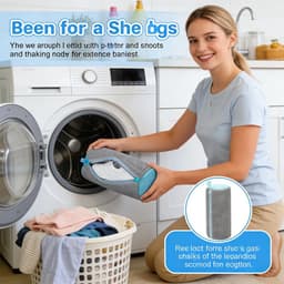 2 in 1 Schoenwashbeutel Wasmachine, Herbruikbare Schoenwashbeutel Wasmachine, 360 ° Reinigingsfluom Wasmachine Schoen tas voor Turnschoenen, Die Einlegezolen können mitgewassen worden — thumbnail 2