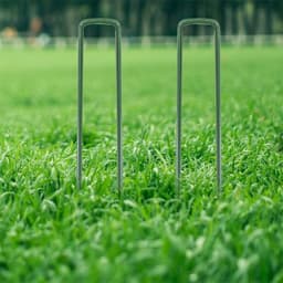 U-vormige tuinpinnen voor het verankeren van grasmatten en onkruidbestrijding - 15CM, 40 stuks — thumbnail 5