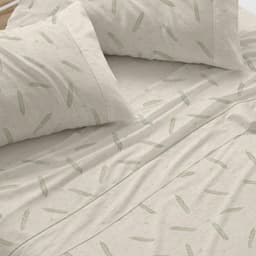 Blanco Beddengoedset, bed 180 cm (+ beschikbare maten), design 046, groen (180 x 190/200 cm) — thumbnail 3
